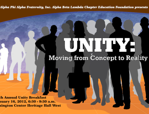 2012 Unity Breakfast Program Book & Artwork